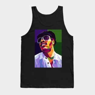 Stevie Wonder Popart Tank Top